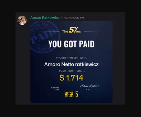 Trader result